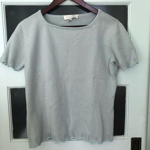 Beautiful Escada short sleeve sweater.